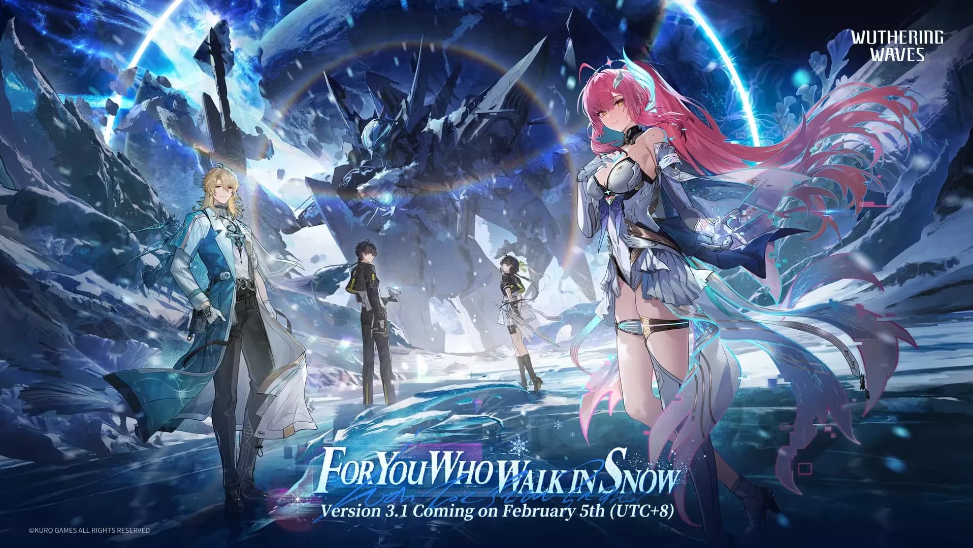 Update Wuthering Waves 3.1 Rilis! Aemeath, Map Baru, & 20 Pull Gratis!